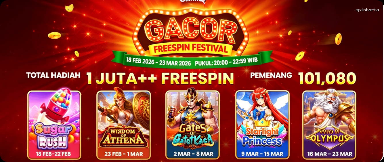 Login spinharta Sekarang Bonus Melimpah